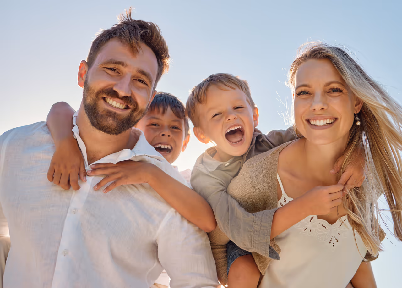 Family receiving dental care together at Ray Dental in Fort Collins, CO